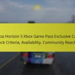 Forza Horizon 5 Xbox Game Pass Exclusive Cars: Unlock Criteria, Availability, Community Reactions