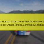Forza Horizon 5 Xbox Game Pass Exclusive Content: Unlock Criteria, Timing, Community Feedback