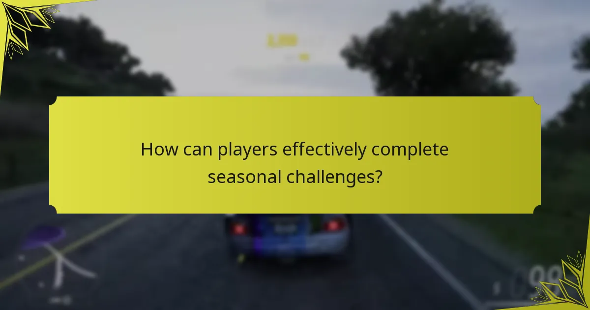 What rewards can players earn from seasonal challenges?