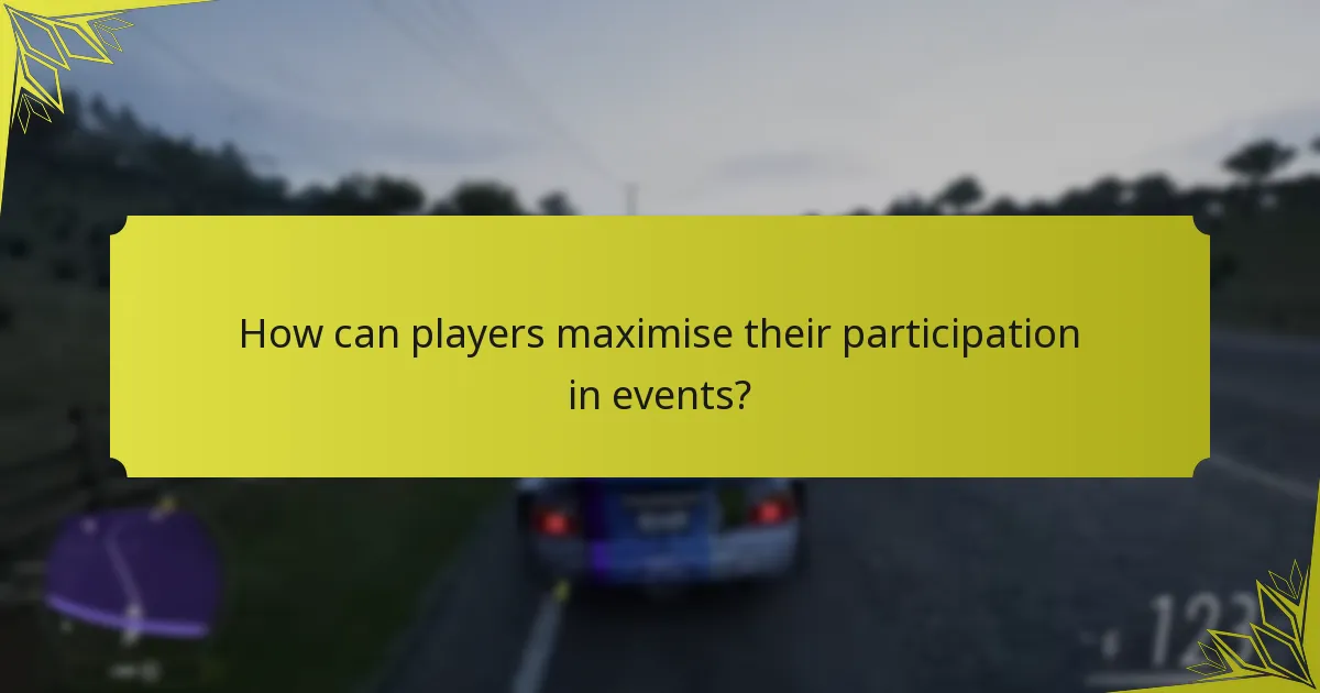 How long do events last in Forza Horizon 5?