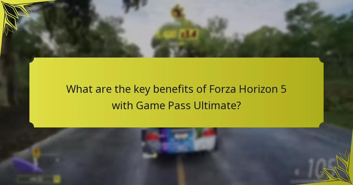 How does the cost of Game Pass Ultimate compare to other options for Forza Horizon 5?