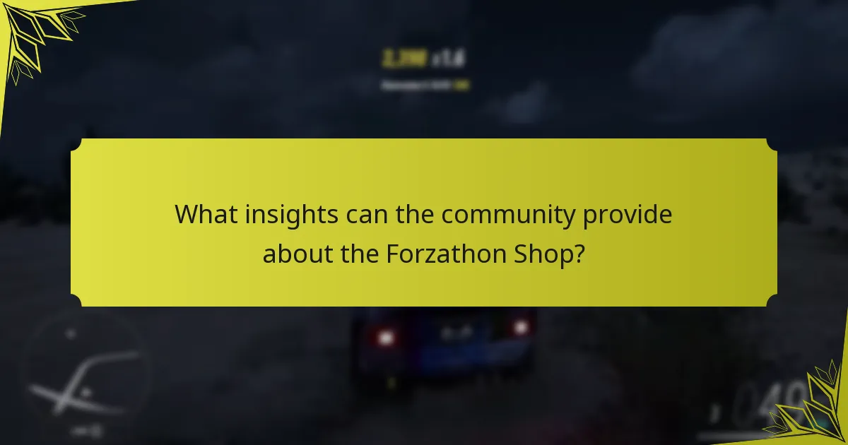 When does the Forzathon Shop refresh its items?