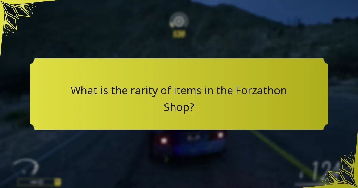 What insights can the community provide about the Forzathon Shop?