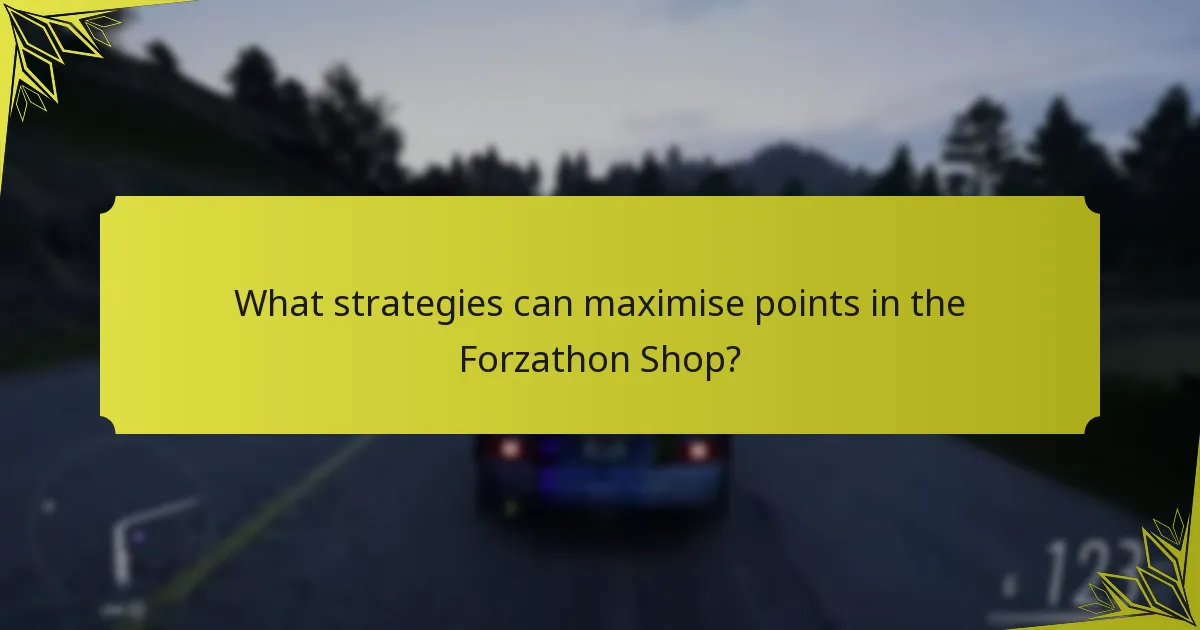 What are the common pitfalls in Forzathon Shop purchases?